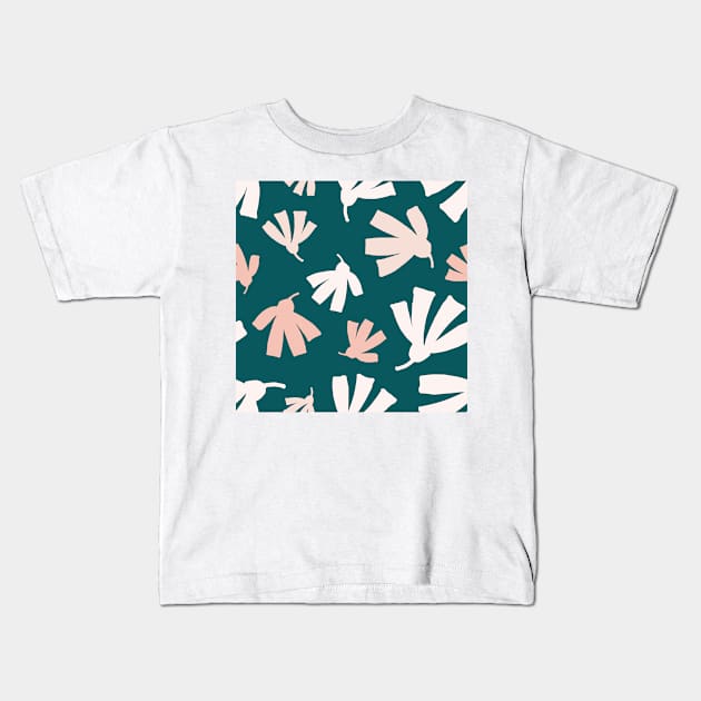 Spring Pattern Art Collection 10 Kids T-Shirt by marknprints